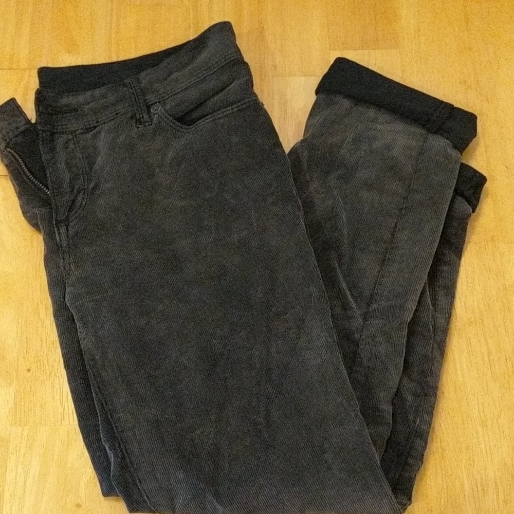Dark Gray Corduroy Pants.